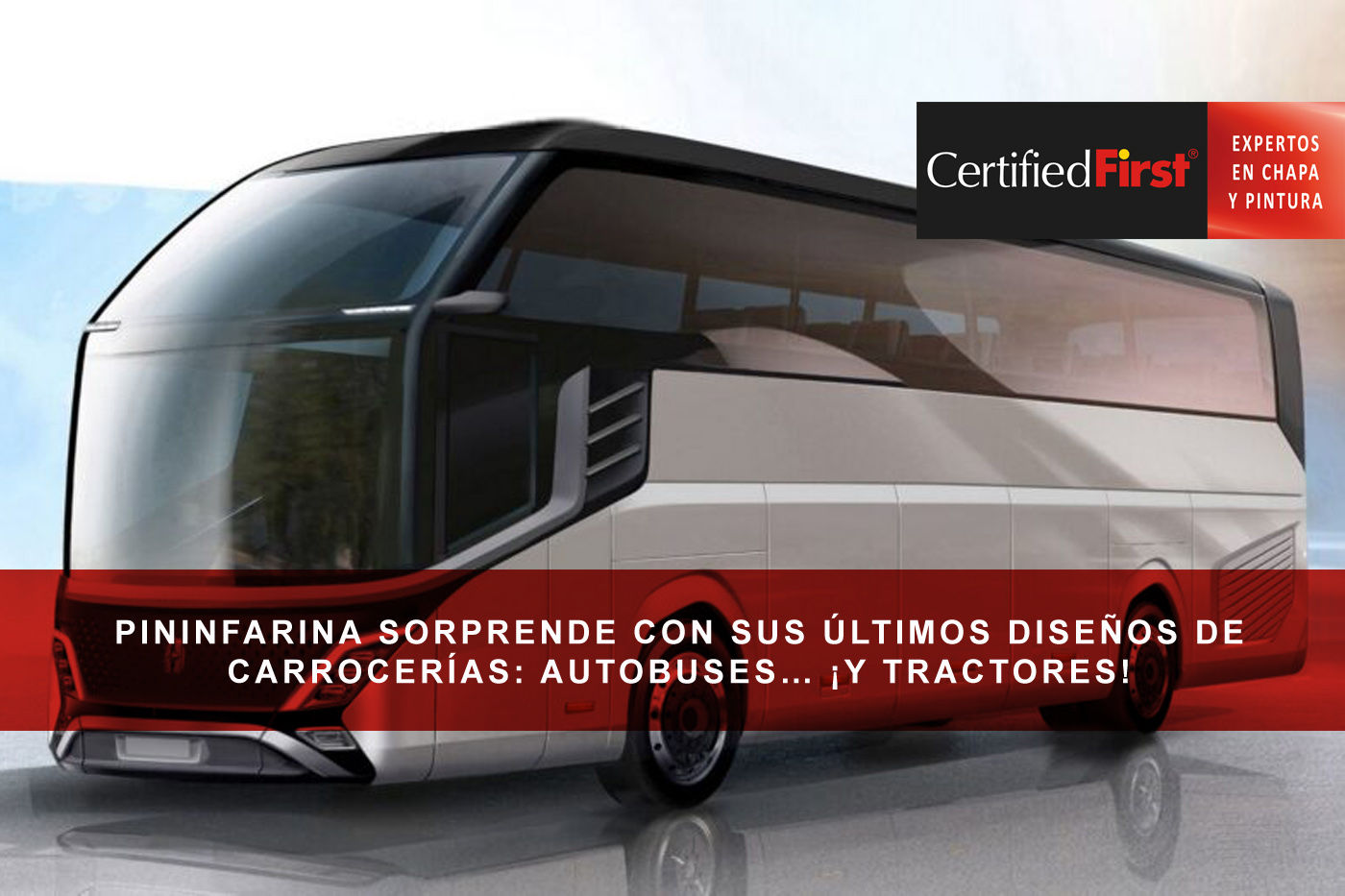 Pininfarina sorprende con sus últimos diseños de carrocerías: autobuses… ¡y tractores!