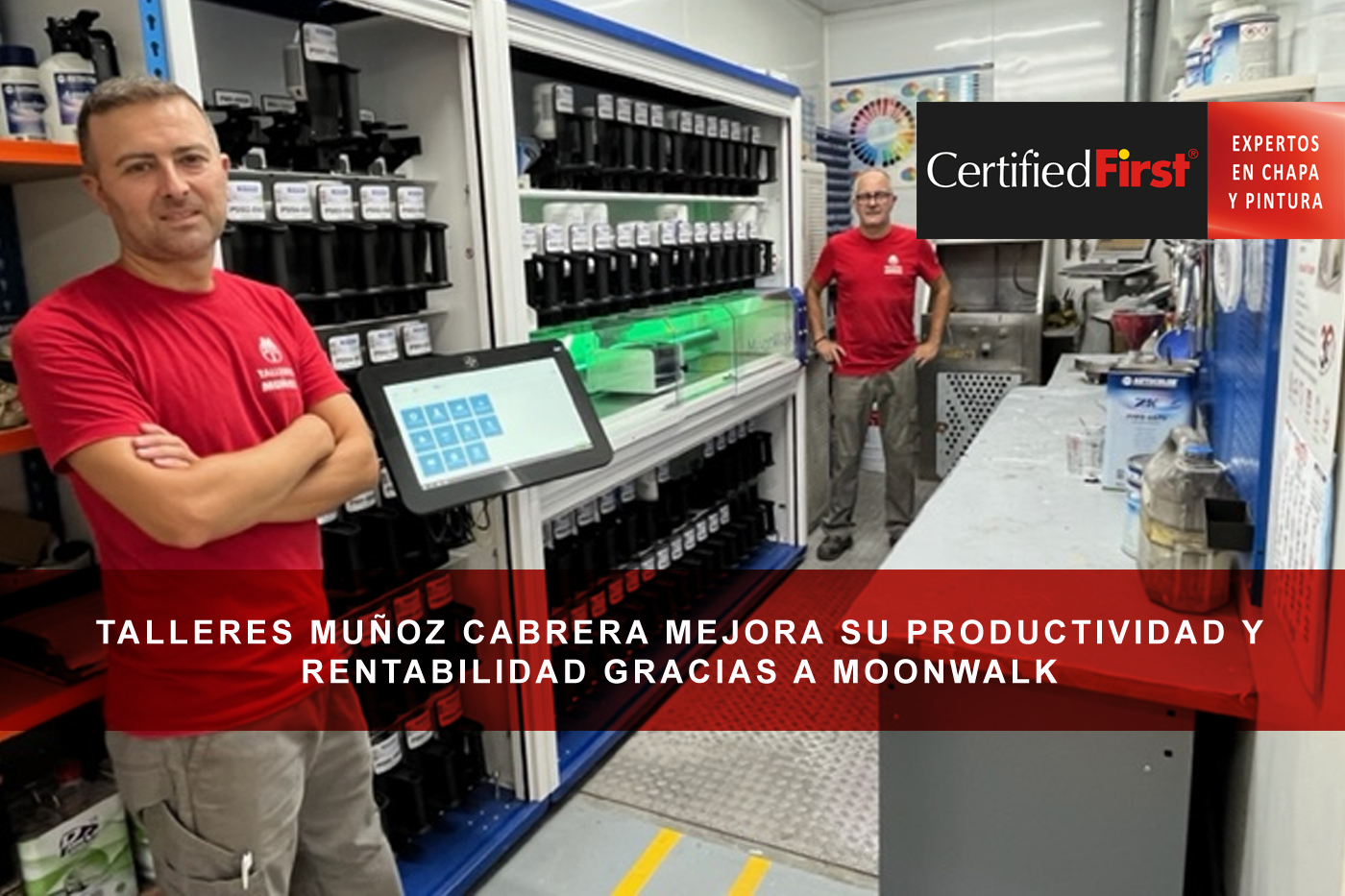 Talleres Muñoz Cabrera mejora su productividad y rentabilidad gracias a MoonWalk
