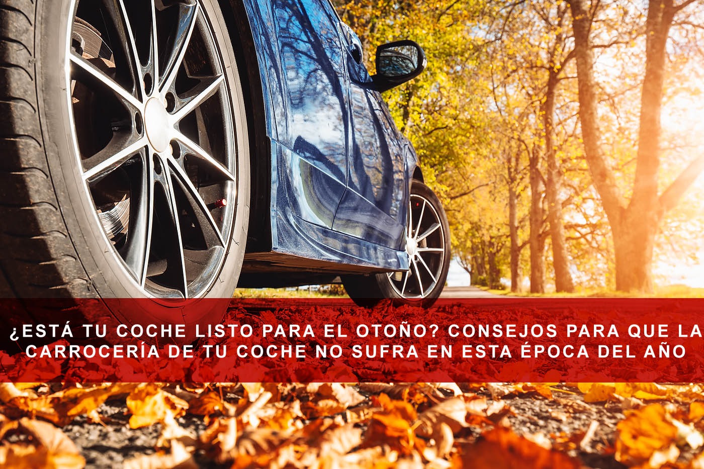 ¿Está tu coche listo para el otoño? Consejos para que la carrocería de tu coche no sufra en esta época del año