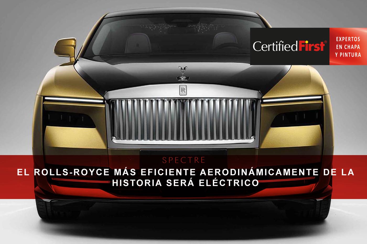 El Rolls-Royce más eficiente aerodinámicamente de la historia será eléctrico
