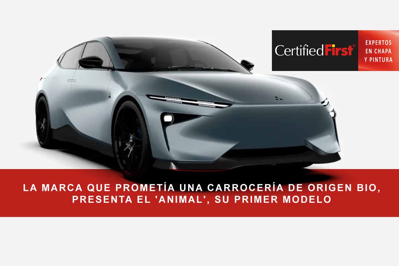 La marca que prometía una carrocería de origen bio, presenta el 'Animal', su primer modelo